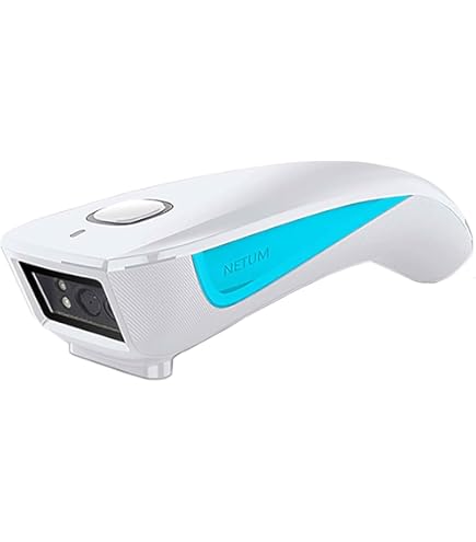 NETUM Bluetooth 2D barkod tarayıcı, 3'ü 1 arada küçük taşınabilir QR