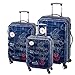 Produktbild 3-teiliges Trolley-Kofferset Reisekoffer Hartschale MADEIRA Blau