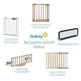 Safety 1st 24084310 – 7 cm Verlängerung für Türschutzgitter Easy Close Metal Plus - 4