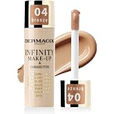 Dermacol Infinity Makeup Foundation &amp; Concealer, Multipurpose, Super Coverage, Photo-Friendly, Hypoallergenic, Water Resistan