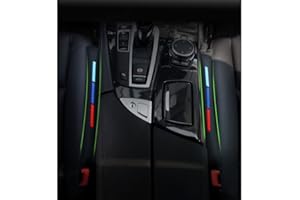 KENDDEEL Sports Fashion Car Seat Crevice Gap Filler Slot Plug Faux Leather Car Seat Gap Pad Fillers Spacer Filler Slot Plug black