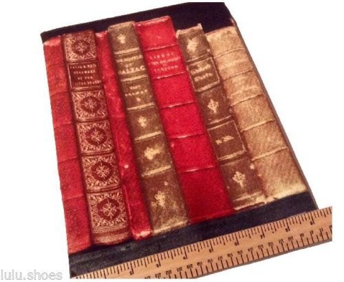 Designer-Vorhang, Motiv: Bücher, Baumwoll-Stoff, 280 cm breit (Meterware) - 3