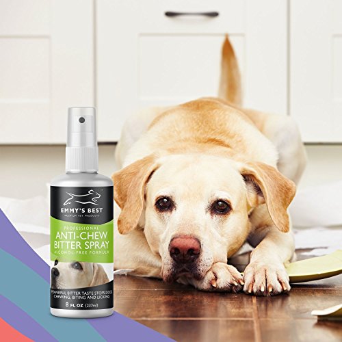 PRO Anti Chew Bitter Spray For Dogs & Puppies Emmy's Best Alcohol
