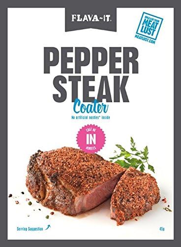 Flava It Pepper Steak - 9 x 45gm