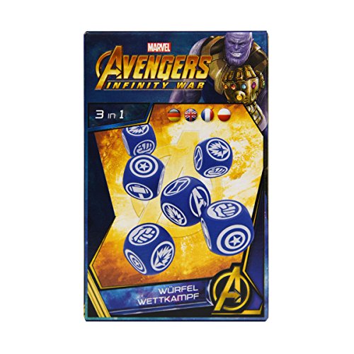 Preisvergleich Produktbild Avengers Infinity War Würfelspiel
