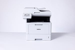 Brother MFCL5710DW Multifunzione Laser Monocromatica 4 in 1(Stampa/Copia/Scan/Fax),48 ppm,Stampa e Scan Fronte/Retro Auto,Touchscreen 8,9 cm,Connettività cablata e WiFi,Inbox Toner da circa 3000 pag