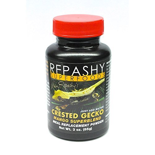 Repashy Crested Gecko Mango Superblend 85 gr - Alimento sostitutivo in polvere per tutti i gechi frugivori o integratore per altre specie