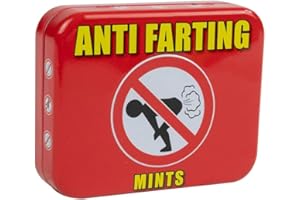 OTLCREATIONS Otlcreation Anti-Farting Sugar Free Mints Tin - 30g of Mints Per Tin - Pack of 2 - Perfect Novelty Adult Funny Fart Gift for Birthdays or Christmas