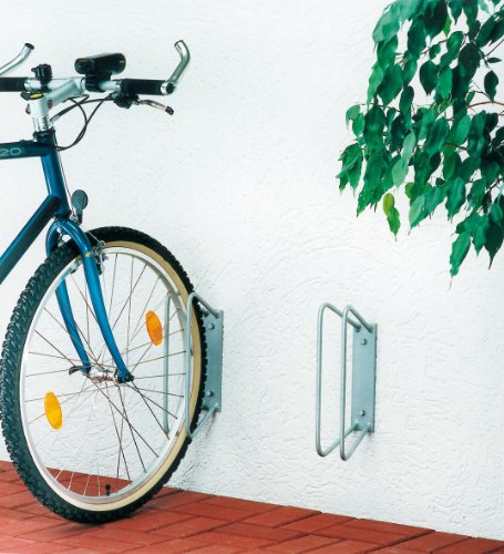 GAH-Alberts 692483 Einzel-Fahrradhalter, fr Mountain-Bikes, Befestigung an der Wand, feuerverzinkt, 90 / 350 x 140 mm - 2