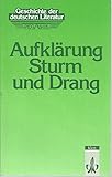 Image de Geschichte der deutschen Literatur, Bd.1, Aufklärung, Sturm und Drang