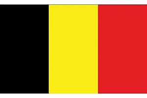 TrendClub100® Fahne Flagge „Belgien Belgium BE“ - 150x90 cm / 90x150cm