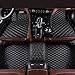 Produktbild Zmkar Auto Fußmatten Automatte für Porsche Cayenne 2002-2010 Rutschfeste Wasserdicht Umweltfreundliche Materialien Fußmatten Maßgefertigt (schwarz mit schwarz Nähten, Linkslenker)