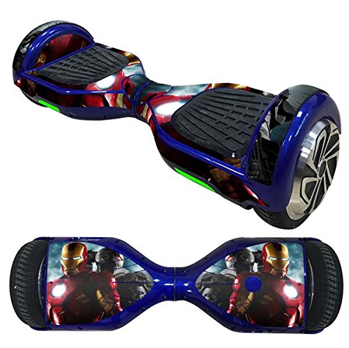 Preisvergleich Produktbild Balance Scooter / Hoverboard Iron-Man Aufkleber