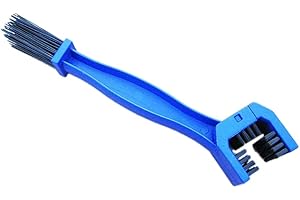 Yicare Nettoyer Velo,Brosse De Nettoyage pour Vélo De Chaîne De Moto, Brosses pour Outil De Nettoyage De Moto Nettoyeur De Chaine De Vélo Nettoyage VTT Kit Nettoyage Velo (Bleu)
