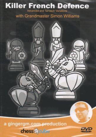 Killer French Defense, Parts 1 &amp; 2 - Two Chess DVDs by ChessCentral