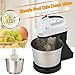 Produktbild GORDESC 1 PC Tragbare Basis Typ / Hand in 2 Elektrische Beater Teig Kuchen Ei Stand Mixer Küche Zubehör (Weiß, UKPlug)
