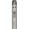 TVDC Nevoks Feelin A1 Pod Kit, Refillable Pods, Smooth Semi-Matte Surface, Airflow Control Slider, E-Cigarettes, 2ml Cartridge Capacity, No Nicotine, (Grey)