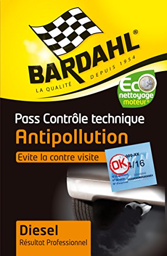 Bardahl 9045 PASS'CONTRÔLE Technique Anti-Pollution Diesel