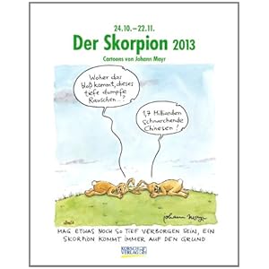 Herunterladen Der Skorpion Im Jahr 2013 Cartoon Kalender Buch Online Buch Verzeichnis