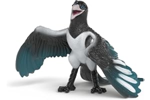 SCHLEICH DIE Schule DER MAGISCHEN Tiere | Pinkie 14956 | Tierfigur Elster aus dem Film | detailgetreue Sammelfiguren | tolles Geschenk für Kinder & Sammler | Spielfigur ab 3 Jahren | 8 x 9 x 7 cm