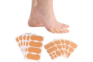 SCJJZ cerotti vesciche piedi，cerotti vesciche，cerotti per vesciche piedi，cerotti calli piedi，cerotti vesciche piedi，Adesivi per tacco scarpa multifunzionali resistenti all'usura (10 foto)