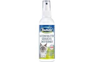Bactador Desodorante En Spray Para Gatos 100ml - Limpiador Enzimático Microbiológico - Eliminador de olores mascotas Neutralizador - Contra La Orina De Gato Y Los Olores De Animales