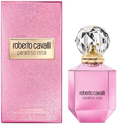 ROBERTO CAVALLI Paradiso Rosa, Eau de Parfum da Donna, Fragranza floreale fruttata, 30 ml