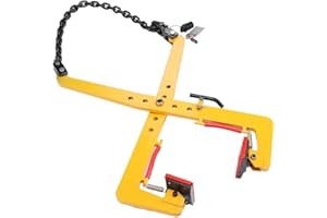 ECUTEE Morsetto Di Sollevamento Pinza per Bordi, Pinza di Fissaggio da 500 kg, Pinza di Sollevamento per Marciapiede, Pinza per Mattoni per Sollevamento Trasporto Blocchi Pietra Cemento, 33-70cm