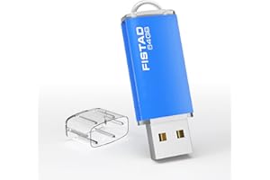 FISTAD Memoria USB 64GB, Memory Stick 64GB Flash Drive USB 2.0 Pen Drive para PC, Laptop Almacenamiento de Datos (Azul)