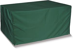 TILDENET Bosmere Protector 5000 | Rectangular Table Cover | L 170cm W 94cm H 71cm | 100% Waterproof, UV Protected, Heavy Duty 600D | 5 Year Guarantee | MG555