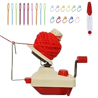 Enrouleur De Pelote De Laine Manuel Joyzan – Bobinoir à Manivelle Avec Pince, Idéal Pour Tricot, Crochet Et Fil Sans Emmêlement