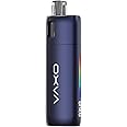 Oneo Pod Kit For Oxva Coils, Ergonomic AFC, 1600mah Large Battery, Metal Body Design, Durability & Reliability, Adjustable RGB Lights, TVDC, 2ml Cartridge No Nicotine, (Midnight Blue)