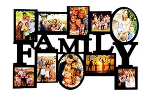 Pixelkari - Family Photo Frame Personalied with Photos, Wooden |Best Gift for Family| (16x24 in)