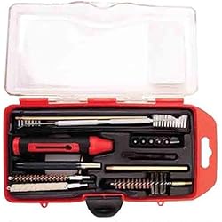 WINCHESTER Kit de nettoyage complet (17 éléments) pour carabine calibre .308 Winchester et 7.62x51 NATO, avec brosse pour chambre 6 embouts de tournevis