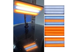 BrightFootBook Lampada di Riparazione Portatile per la Riparazione delle ammaccature dell'auto, Strumenti Lampada PDR da 3000Mah per buche da grandine, ammaccature morbide