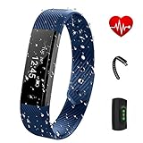 Pulsera Actividad Demiawaking Reloj Pulsometro Reloj Inteligente con Corazón Tarifa Monitor Bluetooth Reloj Calorias y Pasos, Reloj Deportivo Actividad Rastreador de Monitor de Pulso Cardiaco / Contador de Calorias / Monitor de Sueño / Contador de Pasos / Reloj, Banda Pulsometro Compatible con iOS, Android Smartphone Smartband