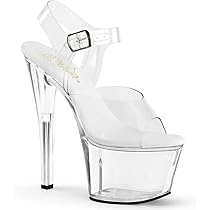 Pleaser Sky-308G-T Sandalia Con Correa De Tobillo Para Mujer