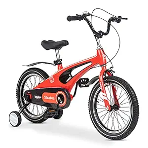Baybee Stratos 16 Inch Kids Bicycle Cycle | Kids Cycle with Magnesium Alloy, Adjustable Height, Training Wheels, Chain Guard| Kids Baby Cycle Bike| Bicycle Cycle for Kids 4 to 7 Years Boy Girl