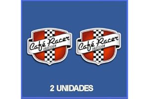 ECOSHIRT PEGATINAS STICKERS CAFE RACER REF: DP188 AUFKLEBER DECALS AUTOCOLLANTS ADESIVI MOTO DECALS