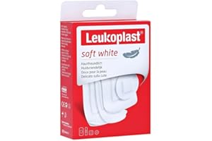 BSN MEDICAL Leukoplast Soft White - Cerotto Delicato, 20 cerotti Assortiti