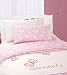 PolyCotton Pink and cream Butterfly Cot /Toddler bed Duvet Cover & Pillowcase Set