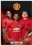 Manchester United 2020 - A3 Format Posterkalender: Original Danilo-Kalender [Mehrsprachig] [Kalender] (A3-Posterkalender) by 