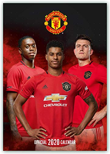 Manchester United 2020 - A3 Format Posterkalender: Original Danilo-Kalender [Mehrsprachig] [Kalender] (A3-Posterkalender)