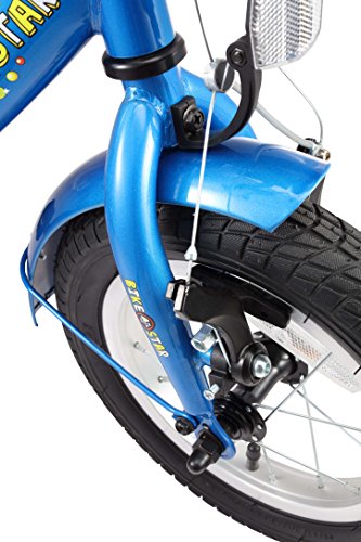 BIKESTAR® Premium Kinderfahrrad für sichere und sorgenfreie Spielfreude ab 3 Jahren ★ 12er Classic Edition ★ Abenteuerlich Blau - 8