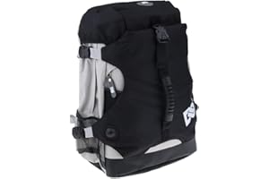 T TOOYFUL Sac à Dos Sacs fourre-Tout Sac à Bandoulière pour Transport Chaussures Pochette Patins à roulettes Roller, Noir, comme décrit