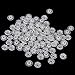 Resin Snap Fasteners Buttons Poppers 14.1mm Pack of Approx.100 Sets White