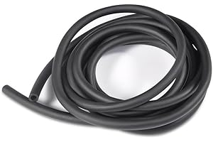 Uadme Tube Élastique Latex, Bande Caoutchouc 3M, Naturel Tubes de Fronde, pour l'Exercice de Traction de Yoga, 6x9 mm