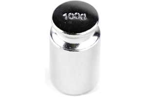 DIPSE Set de poids d'étalonnage / Poids pour balance de précision 100 Gramm Silbernd