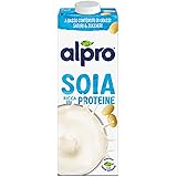 ALPRO Soia Classico, Bevanda alla Soia, 100% vegetale con vitamine B2, B12 e D , 1L