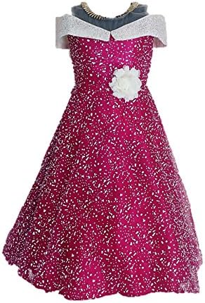 My Lil Princess Baby Girls Birthday Frock Dress_Blue Polka Small_4-10 Years